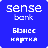 2 Оплата послуг Sense Bank Sense Bank. Бізнес картка