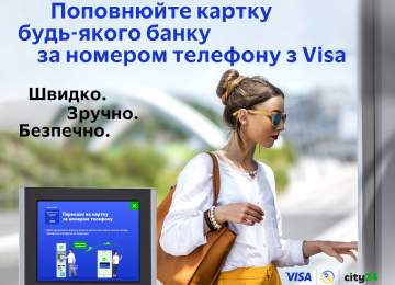 Visa Alias – поповнення картки за номером телефону